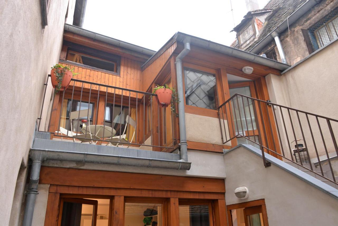 Appartement La Terrasse Sur Cour コルマール エクステリア 写真